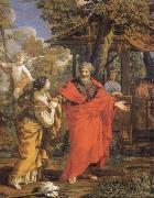 Pietro da Cortona The return of Hagar France oil painting artist